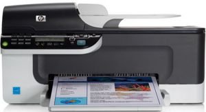 HP Officejet 4500 All-in-One Printer with ADF & Network - Click Image to Close